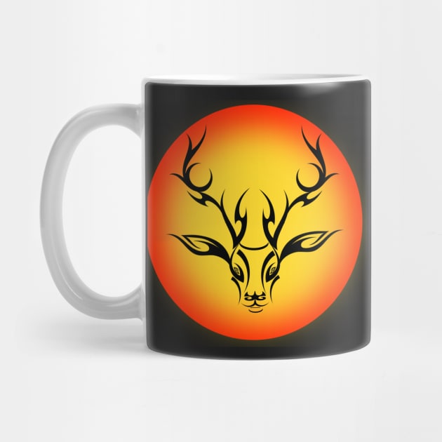 Stag Silhouette by CreativeByDesign